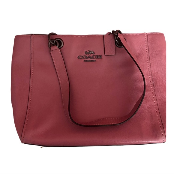Coach Handbags - 🎉Price Drop🎉Coach Jes Tote Pink Rose